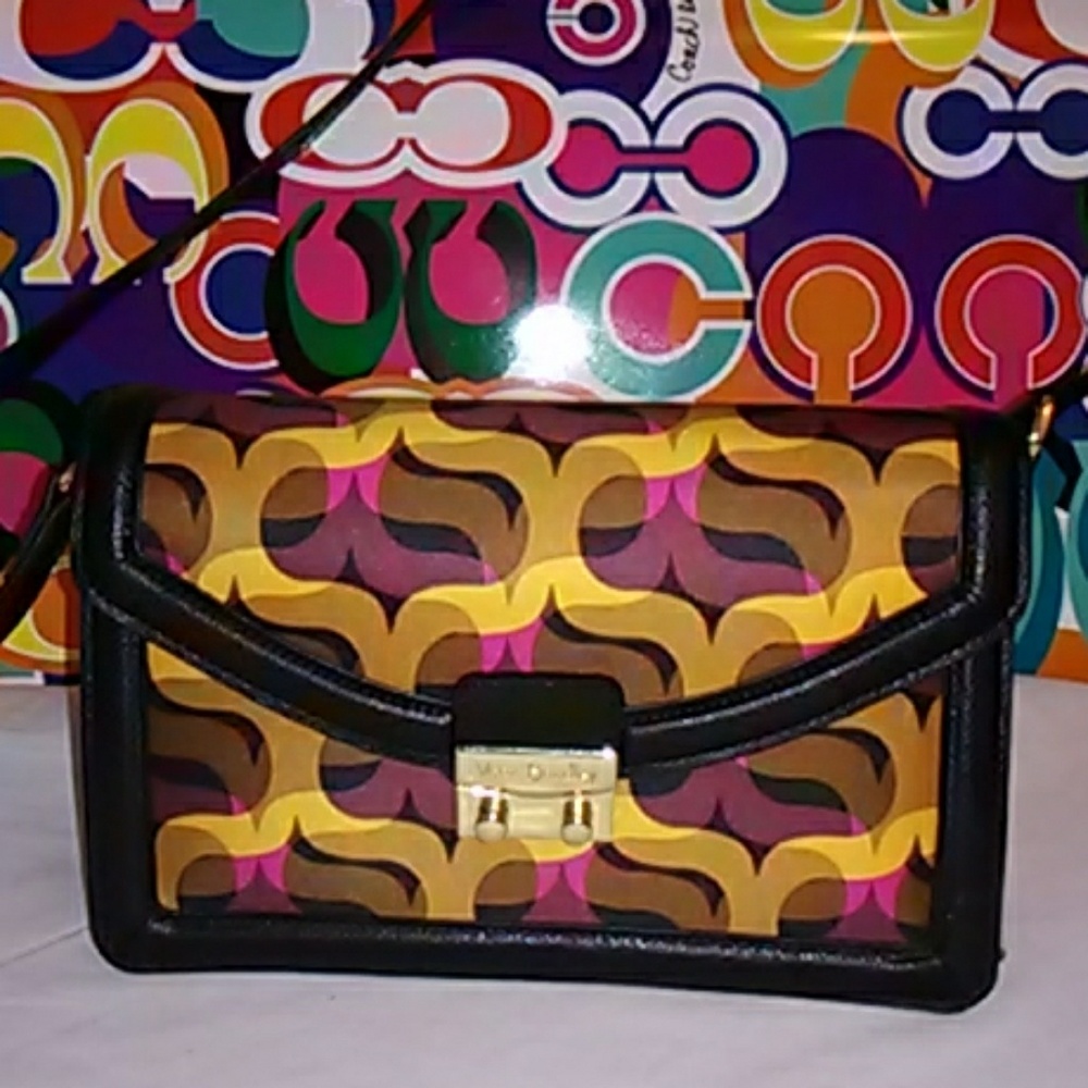 New Vera Bradley Retro print small purse - Picture 3 of 8